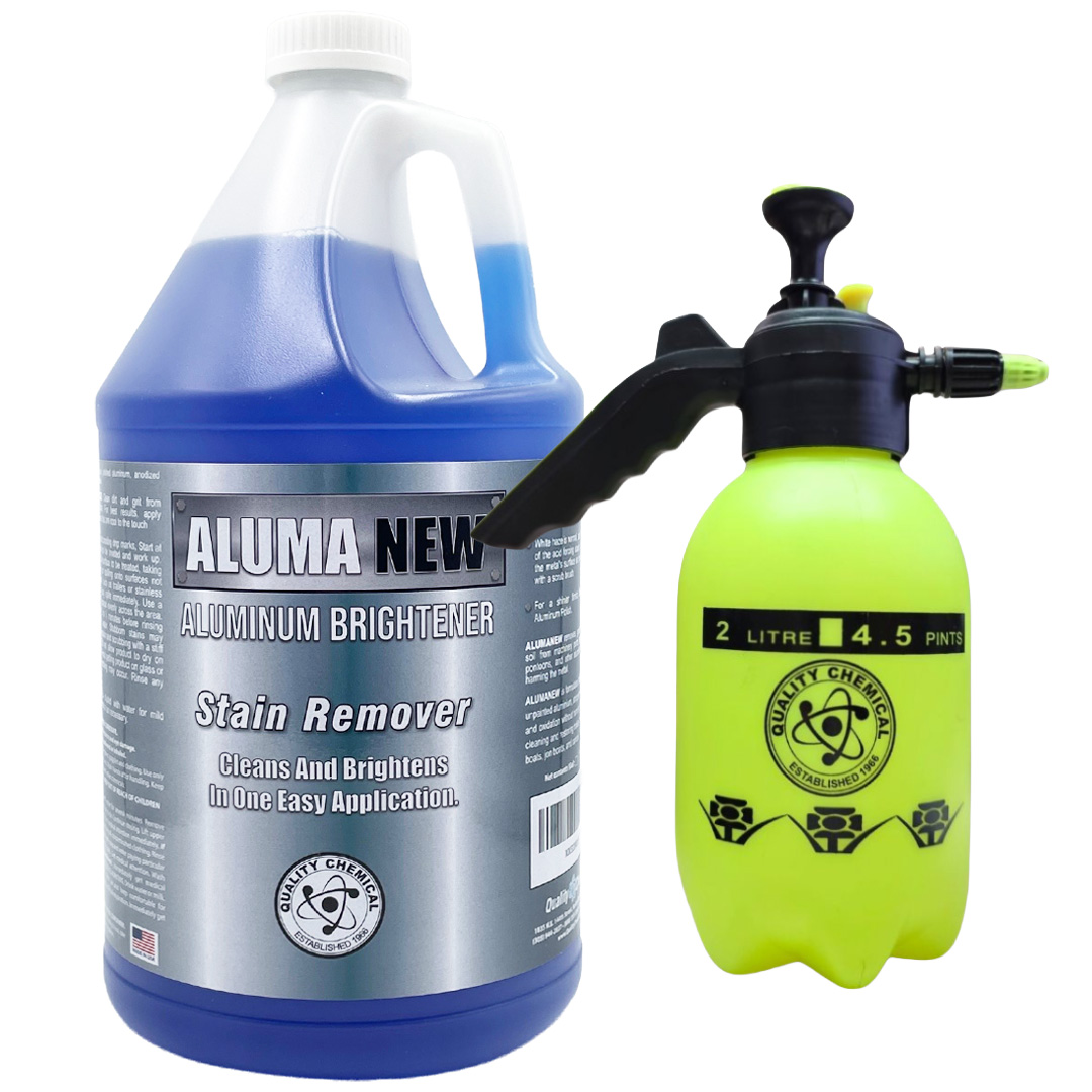 Alumanew 1 Gallon With Sprayer Alumanew 1 Gallon With Sprayer Industrial & Specialty 