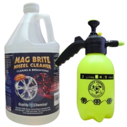 Mag Brite 1 gallon with Sprayer Mag Brite 1 gallon with Sprayer Automotive Mag Brite Cleaner Wheels Car Rim Brake Dust Dirt Automotive