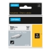 Rhino Heat Shrink Tubes Industrial Label Tape, 0.37" X 5 Ft,