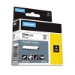 Rhino Flexible Nylon Industrial Label Tape, 1" X 11.5 Ft, Wh