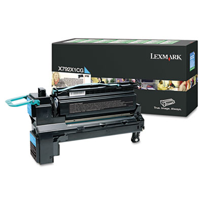 X792x1cg Return Program Extra High-Yield Toner, 20,000 Page-