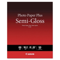 Photo Paper Plus Semi-Gloss, 10.2 mil, 8 x 10, Semi-Gloss Wh