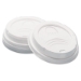 Dome Hot Drink Lids, WiseSize, Fits 8 oz Hot Cups, Plastic,