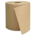 Hardwound Roll Towels, 1-Ply, 8" x 800 ft, Brown, 6 Rolls/Ca