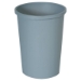 Untouchable Large Plastic Round Waste Receptacle, 11 gal, Pl