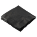 Embossed Beverage Napkins, 2-Ply, 9.5 x 9.5, Black, 1,000/Ca