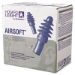 AirSoft Multiple-Use Corded Earplugs, White Cord, 27 dB NRR,