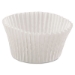 Fluted Bake Cups, 4.5" Diameter x 1.25" h, White, Paper, 500