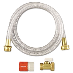 RTD Water Hook-Up Kit, Switch, On/Off, 0.38 dia x 5 ft