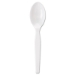 Individually Wrapped Mediumweight Polystyrene Cutlery, Spoon