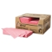 Wet Wipes, Diamond-Pattern Design, 11.5 x 24, White/Pink, 20