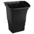 Optional Utility Cart Refuse/Utility Bin, 8 gal, Polyethylen