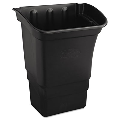 Optional Utility Cart Refuse/Utility Bin, 8 gal, Polyethylen