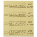 Over-the-Spill Pad, Caution Wet Floor, 16 oz, 16.5 x 20, 22