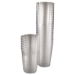 Comet Plastic Tumblers, 10 Oz, Clear, 25/pack, 20 Packs/cart
