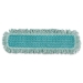 Hygen Microfiber Fringed Dust Mop Pad, 24w X 9d, Green