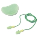Fusion Multiple-Use Earplugs, Corded, 27 dB NRR, Small, Gree