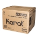 Ripple Hot Cups, 8 oz, Paper, Kraft/White, 500/Carton