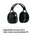 PELTOR X5A Over the Head Earmuffs, Dielectric, 31 dB NRR, Bl
