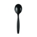 Individually Wrapped Heavyweight Soup Spoons, 5.75", Plastic