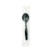 Individually Wrapped Heavyweight Soup Spoons, 5.75", Plastic