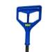 Janitor Style Screw Clamp Mop Handle, 64", Blue