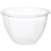 Salad Bowls, 48 oz, 6.69" Diameter x 4.38" h, Clear, Plastic