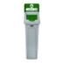 Slim Jim Recycling Station Kit, 1-Stream Compost, 23 gal, Pl