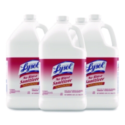 No Rinse Sanitizer Concentrate, Unscented, 1 gal Bottle, 4/C