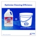 No Rinse Sanitizer Concentrate, Unscented, 1 gal Bottle, 4/C
