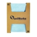 Deluxe Foodservice Wiper, 1-Ply, 13 x 21, Blue, 150/Carton