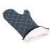 Bestguard Oven Mitt, 17", WebGuard Plus Fabric, Black, Pair