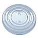 Kal-Clear/Nexclear Drink Cup Lids, Flat Lid with No Slot, Fi