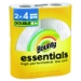 Essentials Select-A-Size Kitchen Roll Paper Towels, 2-Ply, W