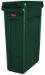 Slim Jim Plastic Recycling Container with Venting Channels,