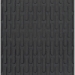 Crown-Tred Indoor/Outdoor Scraper Mat, Black Loop-Twist Ribb