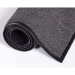 Rely-On Olefin Indoor Wiper Mat, Rectangular, Charcoal Gray