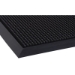Mat-A-Dor Entrance Scraper Mat, Black Fingertip Textured Rub