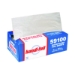 Interfolded Foil Sheets, 55 Gauge, 9 x 10.75, 500/Box, 6 Box