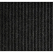 Needle-Rib Wiper/Scraper Mat, Rectangular, Charcoal Gray Rib