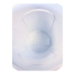 Vented Round Brute Container, 20 gal, Plastic, White