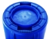 Brute Recycling Container, 44 gal, Polyethylene, Blue
