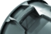 Vented Round Brute Container, 20 gal, Plastic, Gray