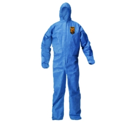 A20 Breathable Particle Protection Coveralls, Zip Front, Hoo