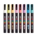 Water-Based Paint Markers, Fine Bullet Tip, 0.9 mm/1.3 mm, A