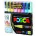 Water-Based Paint Markers, Fine Bullet Tip, 0.9 mm/1.3 mm, A