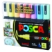 Water-Based Paint Markers, Medium Bullet Tip, 1.8 mm/2.5 mm,