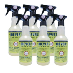 Multi Purpose Cleaner, Lemon Scent, 16 Oz Spray Bottle, 6/ca