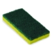 Resort Cut Scrub Sponge, Medium Duty, 6.25" x 3.18", Green/Y