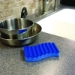 Scrubex Scrub Sponge, 5.63" x 3.38", 0.88" Thick, Blue, 40/C